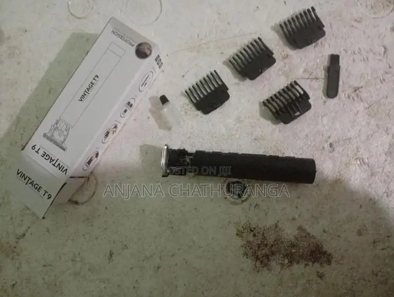 Vintage T9 Professional Hair Trimmer For Men USB Rechargeable Beard