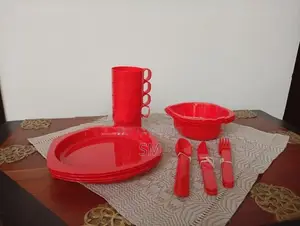 Cups With Plates - Tableware & Utensils