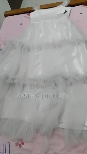 Beautiful White Frock For Girls
