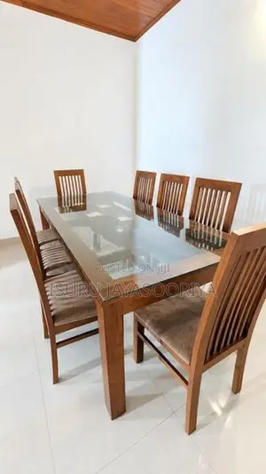 Damro Dining Table With 8 Chairs