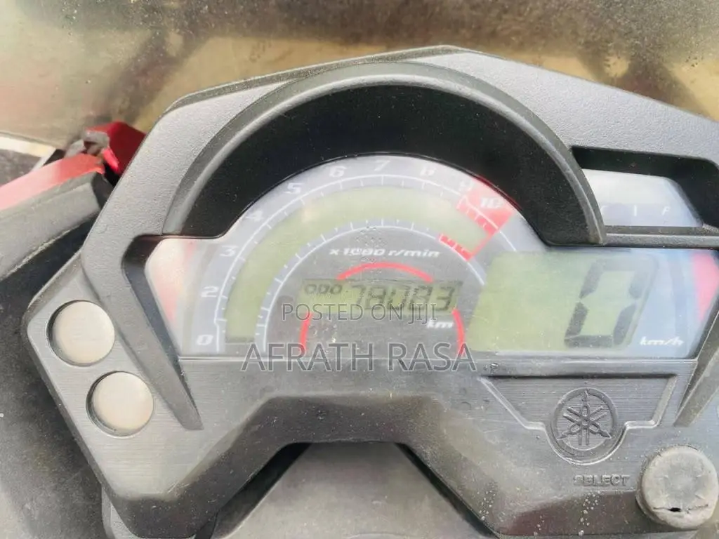 Yamaha Fazer 2014 Motorbike (Used)