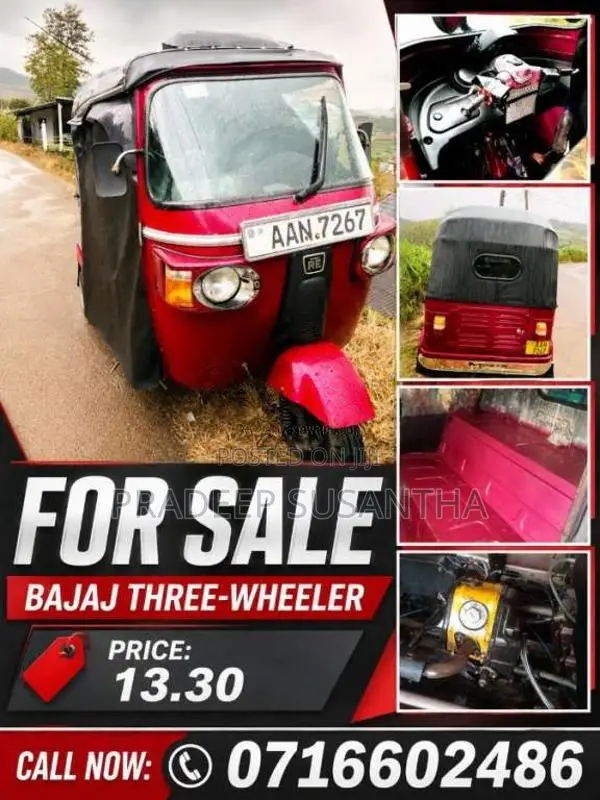 Bajaj 4 Stroke 2013 Three Wheel (Used)