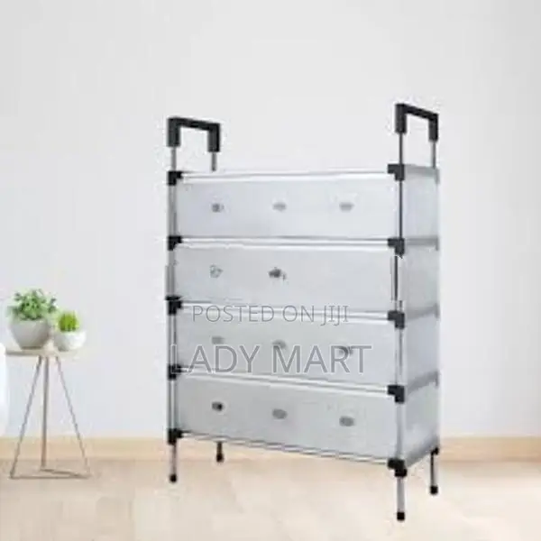 5 Layer Shoe Rack Lightweight Dust Proof Shoes
