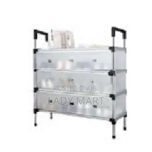 5 Layer Shoe Rack Lightweight Dust Proof Shoes
