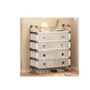 5 Layer Shoe Rack Lightweight Dust Proof Shoes
