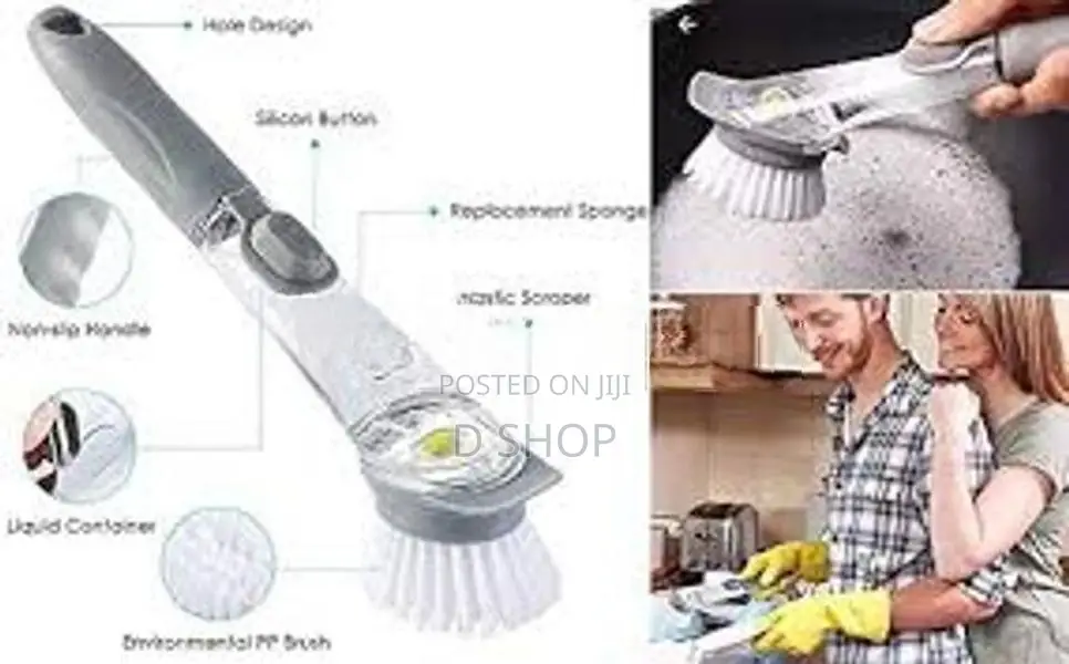 Dish Wash Sponge & Brush