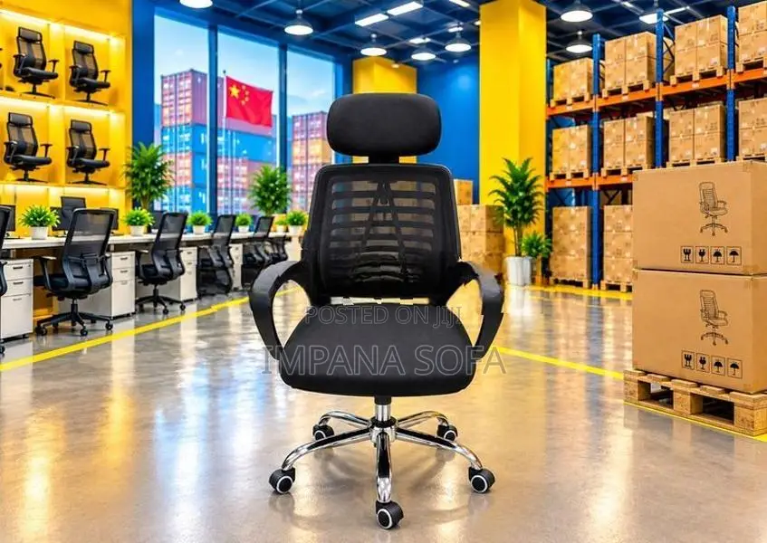 IMPANA OFFICE MESH HB BOSS CHAIR 120mm