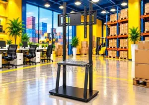 IMPANA OFFICE TV STAND TROLLEY UPTO 75INCH