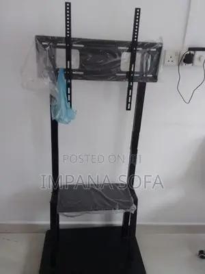 IMPANA OFFICE TV STAND TROLLEY UPTO 75INCH