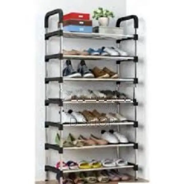 6 Layer Steel Shoe Rack - Height 4' feet Width 2'