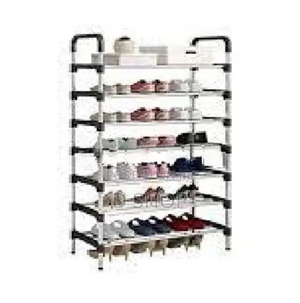 6 Layer Steel Shoe Rack - Height 4' feet Width 2'