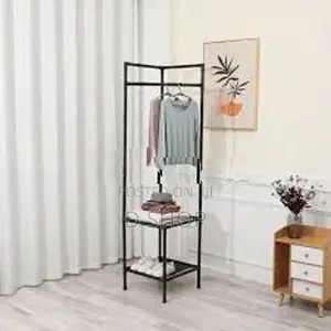 Multi Function Corner - Coat Rack & Shoe Foldable 2 Layers