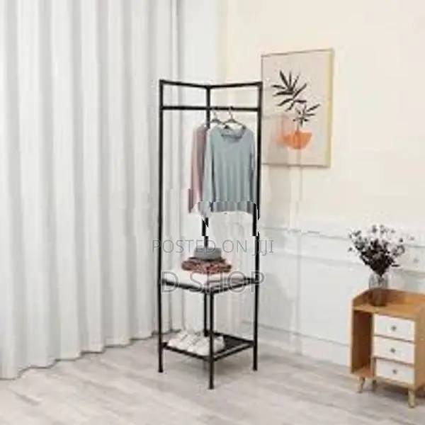Multi Function Corner - Coat Rack & Shoe Foldable 2 Layers
