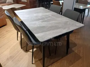 Luxury Sintered Stone Marble Table Set