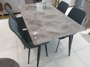 Luxury Sintered Stone Marble Table Set