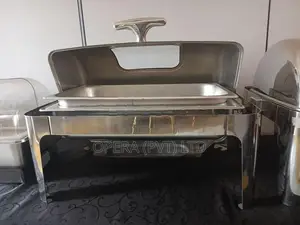 Premium Stainless Steel Chafing Dish with Viewing Glass