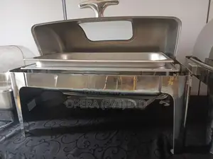 Premium Stainless Steel Chafing Dish with Viewing Glass