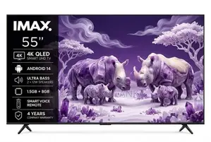 IMAX 55'' Smart Android 14 4K QLED UHD with Bluetooth