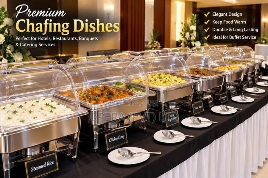 Brand new අඩුම මිලට Chafing Dish 9L