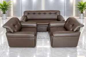 2026 IMPANA BRAND NEW OFFICE LEATHER SOFA 3+1+1