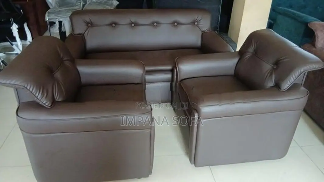 2026 IMPANA BRAND NEW OFFICE LEATHER SOFA 3+1+1