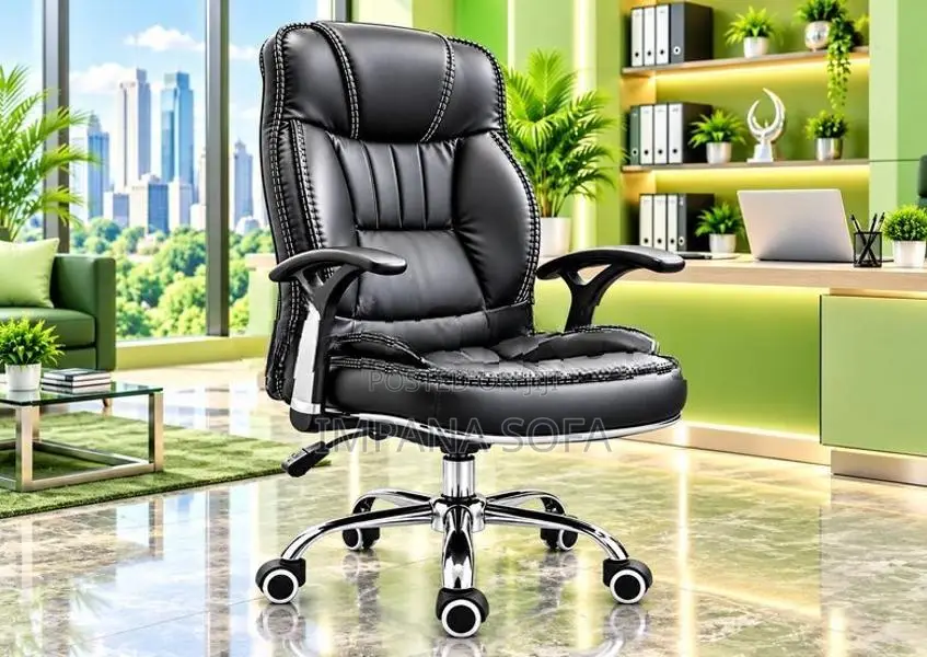 IMPANA BOSS OFFICE LEATHER CHAIR C35