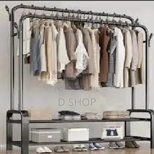Multipurpose Cloth Hanger Organizer Rack Height -5' feet X Width 4'