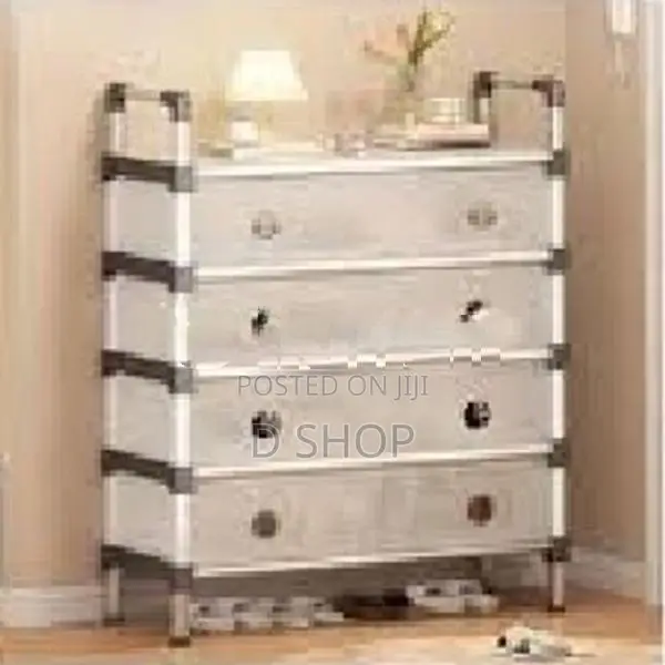 5 Layer Shoe Rack Lightweight Dust Shoes Storage Shelf