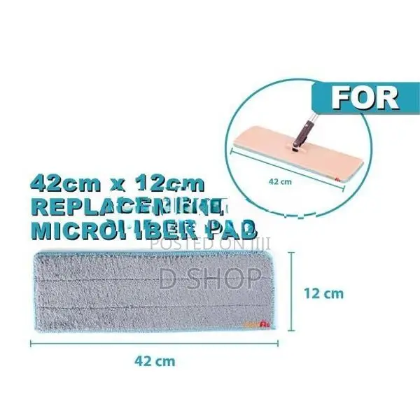 Flat Spray Mop PAD - Microfiber Pads Refill Removable