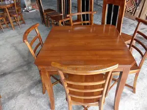 Teak Dinning Table with 4 Chairs (T-5)