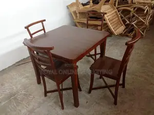 Teak Dinning Table with 4 Chairs (T-5)