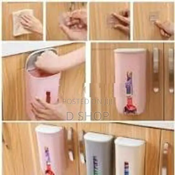 Wall Mounted Garbage & Shopping Bag Storager
