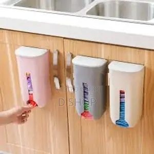 Wall Mounted Garbage & Shopping Bag Storager