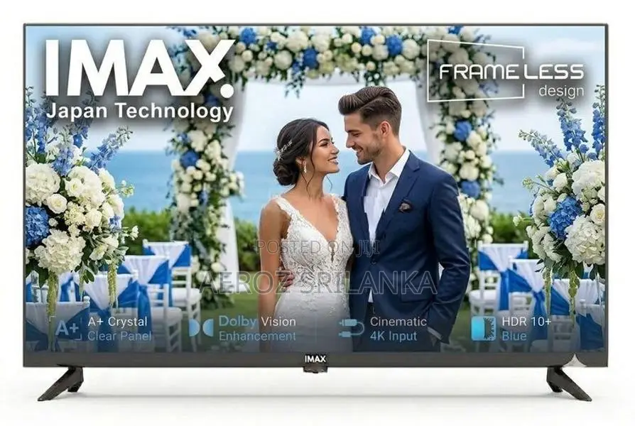 IMAX 43'' JAPAN 4K QLED Smart Bluetooth UHD TV