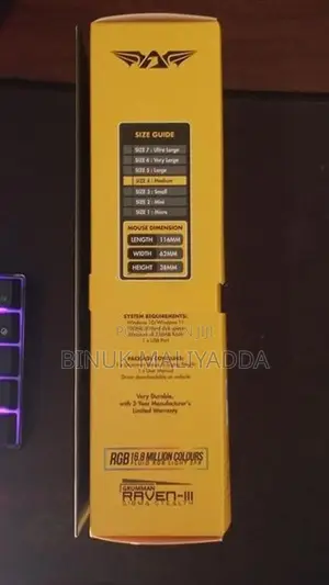 Armaggeddon Grumman Raven-Iii Sigma Stealth Gaming Mouse