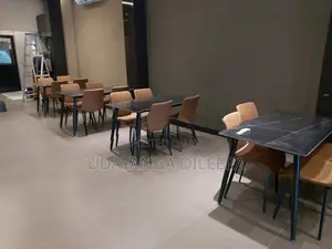 restaurant dining table with chairs