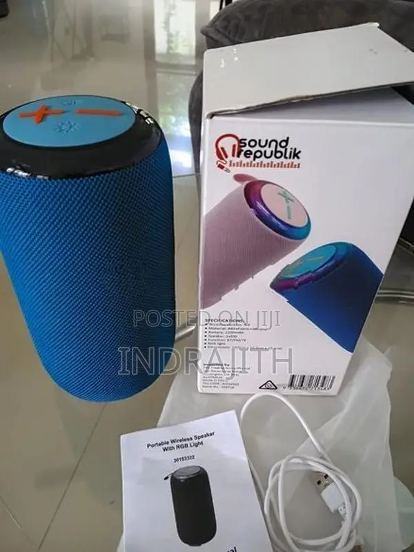 Portable Wireless Speaker With RGB Light