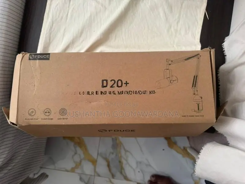 Fduce D20+ RGB Gaming Microphone For PC