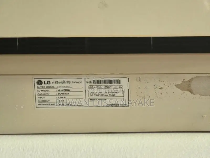 LG 24000BTU Air Conditioner Non Inverter