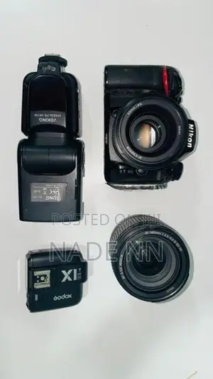 Nikon Camera With Accessories