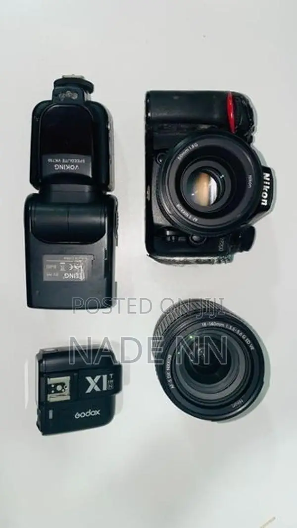 Nikon Camera With Accessories