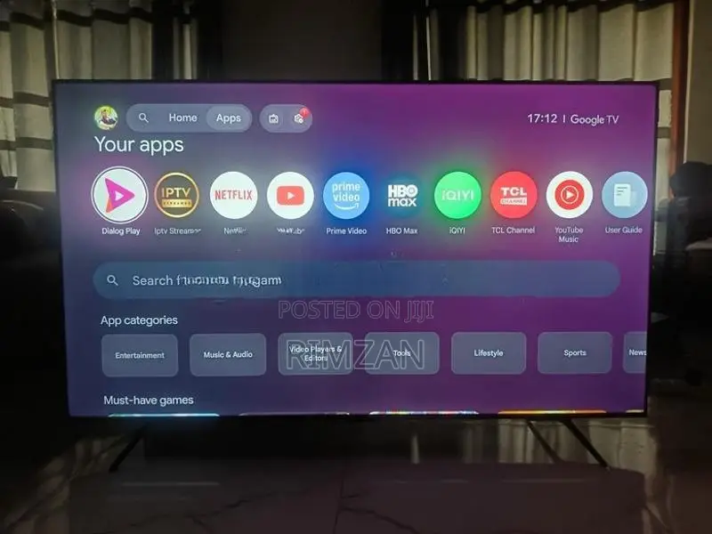 TCL 65" P8K QLED 4K Google TV – 65P8K
