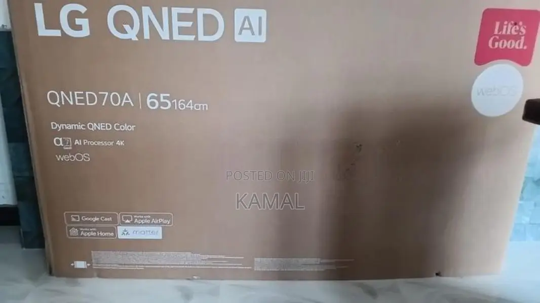 LG 65” QNED70 AI 4K Smart TV