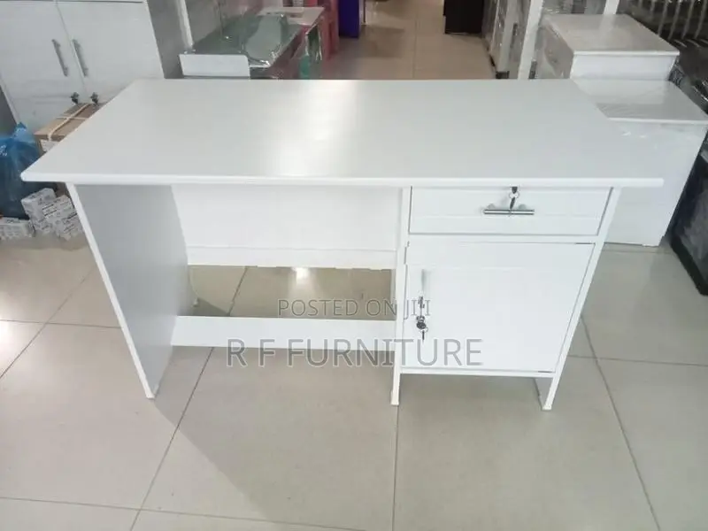 Melamine Writing Table With Cupboard 4 By 2