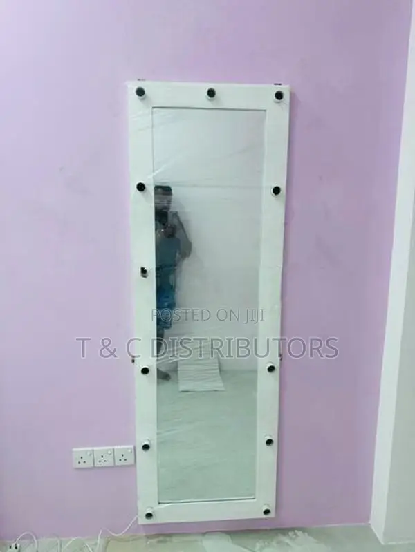 71*24 White Vanity Mirror