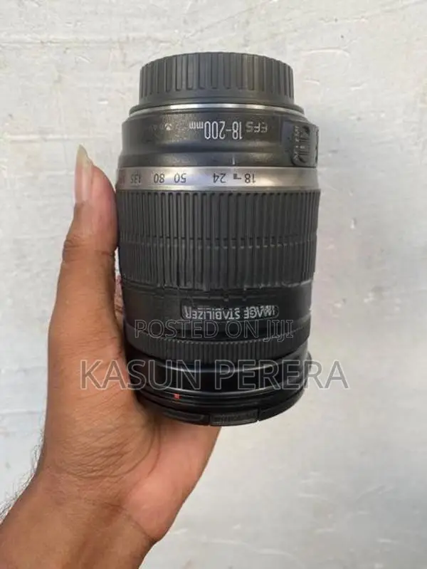 Canon 18-200mm Stabilized Lens