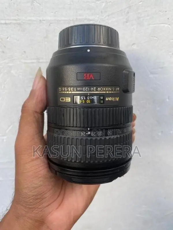 Nikon 24-120 Red VR Lens