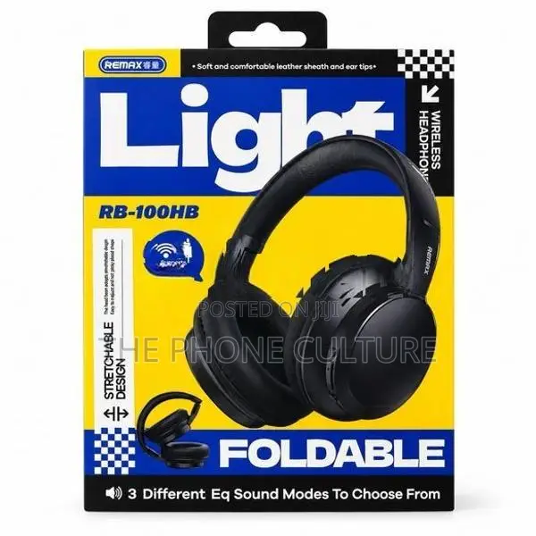 Light Wireless Headphone Rb-100 Hb