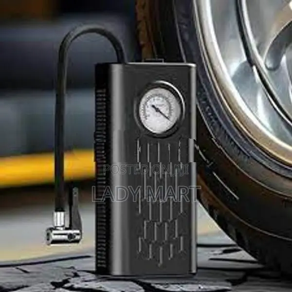 Portable Electric Vehicle Air Pump - Lighter Plug