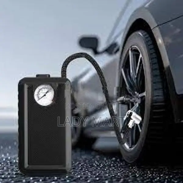 Portable Electric Vehicle Air Pump - Lighter Plug